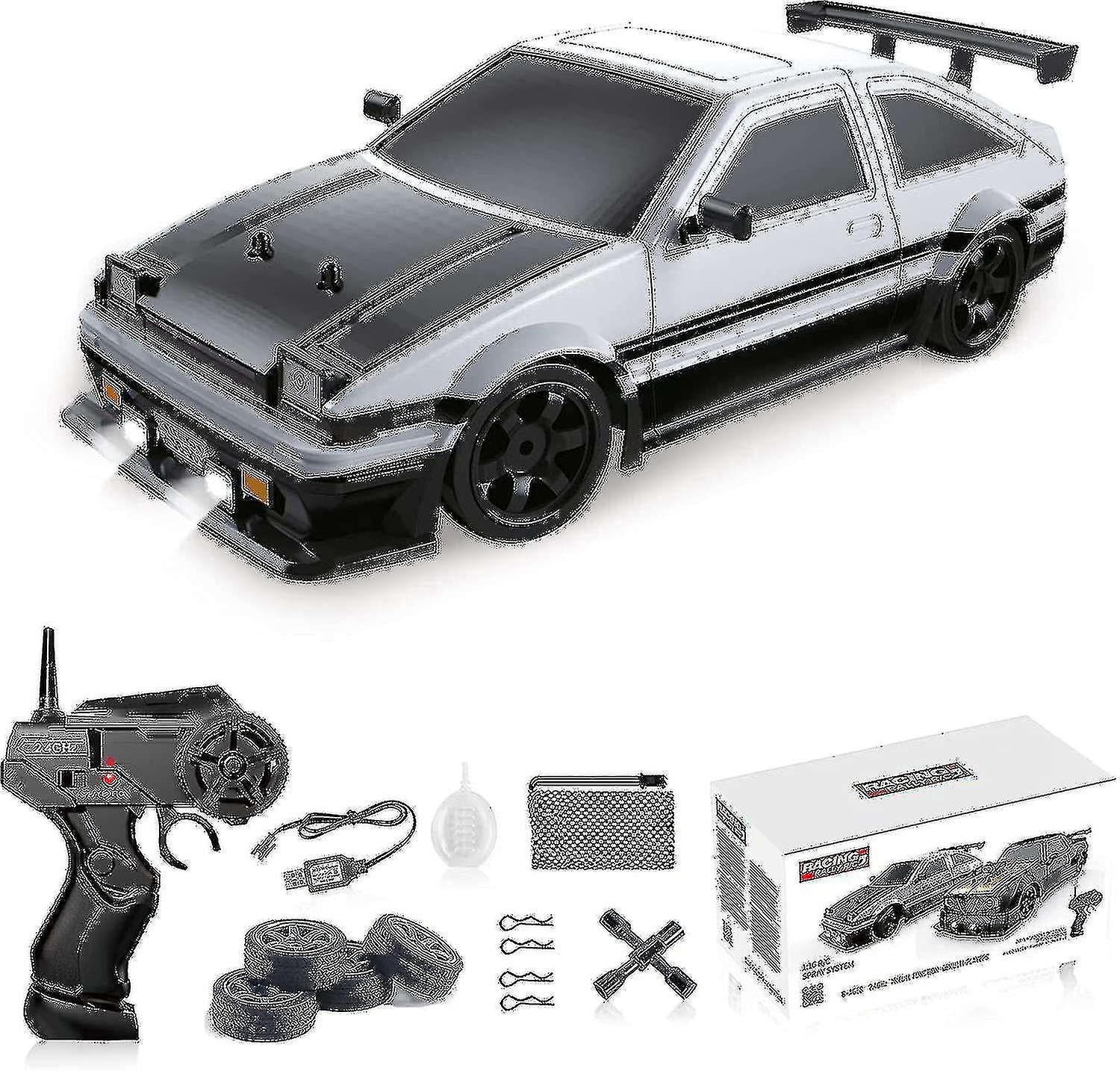 Ae86 1/16 Rc Drift Car High Speed Remote Control Drift Car For Kids And Adults,100% New