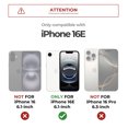 thumbnail image 2 of Dexnor for iPhone 16e Case with Slide Camera Cover & Adjustable Kickstand & Built-in Screen Protector,Compatible with MagSafe Shockproof Bumper Heavy-Duty Magnetic Protective Cover,Blue, 2 of 7