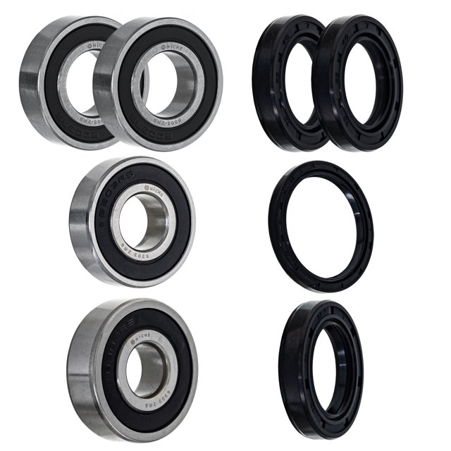 Niche Kit de Joint de Roulement de Roulement pour Honda XR650L 6203-2RS 6303-2RS 6003-2RS MK1008757