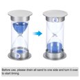 thumbnail image 4 of Unique Bargains 15 Minute Sand Timer, Sandy Clock, Count Down Sand Glass, Blue Sands, 4 of 5