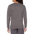 thumbnail image 2 of Hanes Chemise à Manches Longues pour Hommes, Gris Fumée, L, 2 of 3