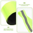 thumbnail image 2 of BRIGHTFUFU Green Reflective Band for Night Running Ensuring Safety with Elastic Webbing and Reflective Film 1 Set, 2 of 8