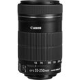 thumbnail image 3 of Canon EF-S 55-250mm F/4-5.6 IS STM Lens (8546B002) + Filter Kit + More(International Model), 3 of 7