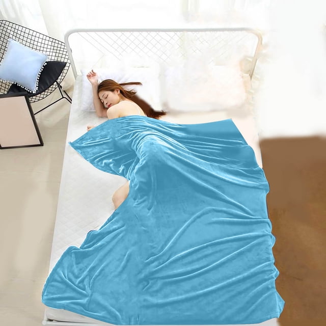 Openpig Clearance Soft Microfiber Flannel Blankets for Couch Bed Sofa Warm for All Seasons