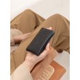 thumbnail image 4 of Classic Litchi Patterned Fabric Women's Portable Mini Coin Purse, 4 of 5