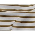 thumbnail image 4 of oneOone Viscose Jersey Brown Fabric Stripe Block Sewing Craft Projects Fabric Prints By Yard 60 Inch Wide, 4 of 4