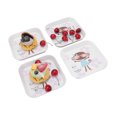 thumbnail image 4 of Fruit Snack Plate, Snack Dish Easy To  Large Capacity 5.9in  For School For Restaurant, 4 of 8
