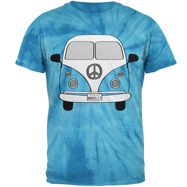 Halloween Travel Bus Costume Camper Wanderlust Mens T Shirt