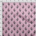 thumbnail image 3 of oneOone Cotton Cambric Fabric Leaves & Floral Block Printed Craft Fabric BTY 56 Inch Wide, 3 of 5