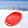 thumbnail image 3 of Almencla Children's Snow Sled Board Outdoor Toboggan Sledge Grass Sand Sliding Red, 3 of 8