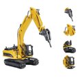 thumbnail image 3 of Excavator Model Toy, Simulation Alloy Vehicle, Enhance Hand Eye Coordination, for Kids & Collectors, Ideal Decor, 3 of 7