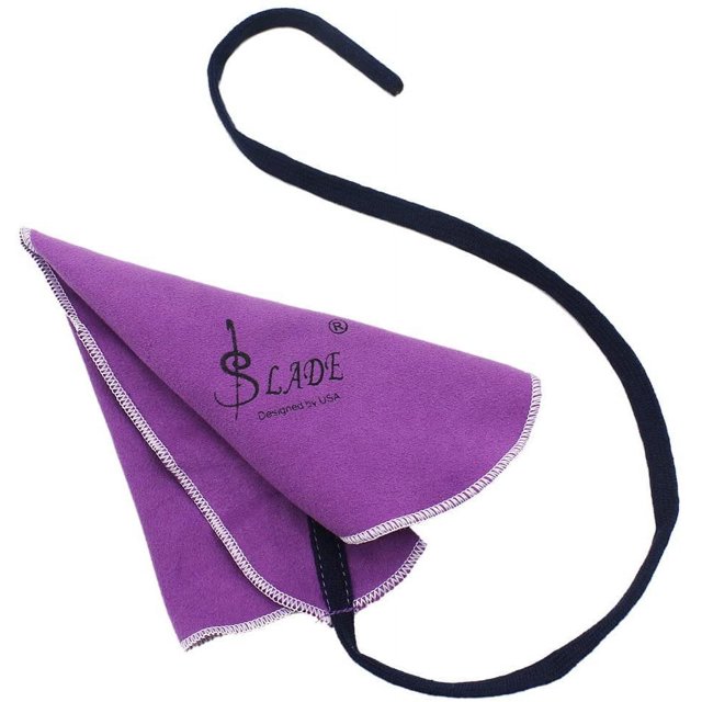 MesaSe 2pcs Inner Tube Cleaning Cloth Cotton Swab Is Suitable For Clarinet Piccolo Flute Saxophone Instrument Cleaning Cloth-Blue
