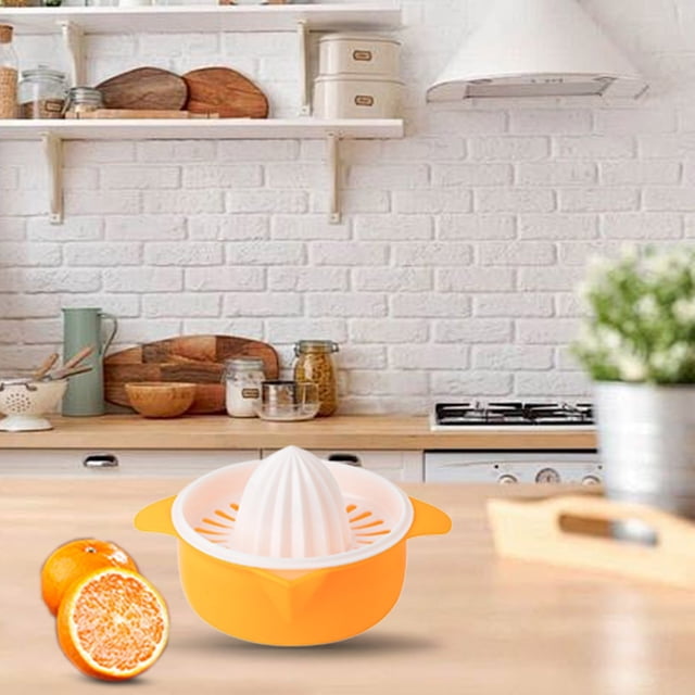 Juicer Manual Orange with Bowl Strainer – Le Mon Orange Squeezer Multifunctional Juicer Squeezer for Fresh Extraction