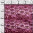 thumbnail image 2 of oneOone Georgette Viscose Magenta Fabric Conversational Eye Sewing Craft Projects Fabric Prints By Yard 42 Inch Wide, 2 of 4