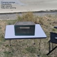 thumbnail image 3 of Outdoor Folding Storage Box, Plastic Collapsible Storage Bin Thickened Minimalist Style Large Capacity  for Picnic for Outdoor Green Large, 3 of 7