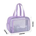 thumbnail image 3 of Clearance Items! Gspmoly Beach Bags Sandproof Dry and Wet Separation Swimming Bag Mesh Beach Bag for Swim Pool Bag Beach Tote Bag Grocery Storage Net Bag Clearance Items, 3 of 8