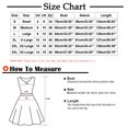 thumbnail image 3 of XZNGL Womens Casual Loose Cross Strap V-Neck Button Hem Dress, 3 of 7