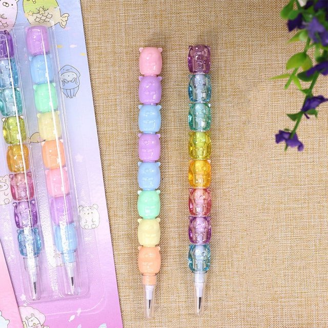 2pcs/set Of Cute Bones, Non Sharpened Mechanical Pencils, Student Writing Pens, School Office Supplies, Pencils, Stationery Gifts