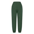 thumbnail image 5 of RKSTN Womens Pants Sweatpants Baggy Loose Mid Rise Fleece Workout Active Long Jogger Sweat Pants With Pockets Loose Fitting Long Pants, 5 of 5