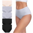 thumbnail image 1 of Soki Culottes pour Femmes 5 Pcs en Coton Taille Haute en Liquidation, 1 of 5