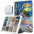 thumbnail image 1 of DuraSafe Cases iPad Mini 4 7,9 Pouces 2015 [ Mini 4e Gén. ] A1538 A1550 MK6K2LL/A MK6J2LL/A MK6L2LL/A Étui Pliable Imprimé Rigide Intelligent PC Dos Transparent - Emblème Couleur, 1 of 4