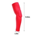 thumbnail image 3 of Elbow Sleeves for Basketball & Sports - Compression Arm Guard with Pain Relief for Running, Cycling & Weightlifting, 3 of 7