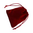 thumbnail image 4 of fastboy Drawstring Bag Storage Burlap Packaging Gift Corset Pouches Sack Jewelries Bundle Organize Candy Cosmetic Coins Crimson, 4 of 9