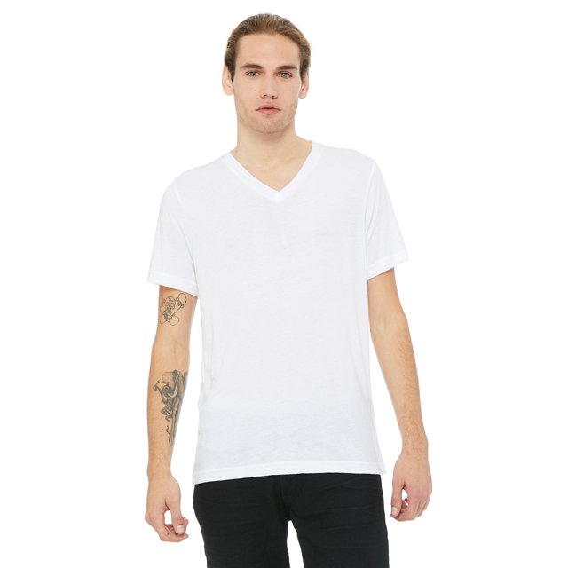 Bella + Canvas Unisex Triblend V-Neck T-Shirt