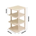 thumbnail image 3 of Vaidha Rack Shoe Organizers For Closet Plastic Shoe Storage Box For Entryway Living Room Sturdy Stackable Sneakers Cabinet Bins, 3 of 8