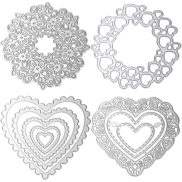 Shengyu 1 Set Cutting Dies Stencil DIY Dies Cutter High-strength Template Molds As shown 1Set