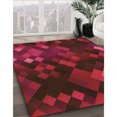 thumbnail image 3 of Ahgly Company Machine Washable Indoor Rectangle Transitional Fire Brick Red Area Rugs, 2' x 3', 3 of 7