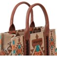 thumbnail image 3 of HAHDAXIA Wrangler Tote Bag Western Purses for Women Shoulder Boho Aztec Handbags, 3 of 6