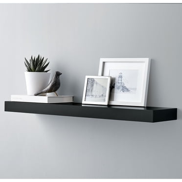 Hometrends 35 inch Floating Shelf Black