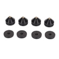 thumbnail image 2 of 4 Pcs Coussinet d'Isolation pour Pieds de Haut-Parleur, Base de Coussinet Anti-Vibration pour Haut-Parleur, Égaliseur de Bande Coussinet d'Isolation pour Plateau Tournant à Haute Rigidité, Réduction du Bruit, 2 of 8