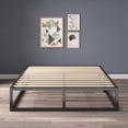 thumbnail image 1 of Zinus Joseph Twin 10 inch Heavy Duty Metal Platform Bed Frame, Low Profile Modern Minimalist Steel Mattress Foundation, No Box Spring Needed, Black, 1 of 6
