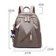 thumbnail image 3 of Kcodviy Women's 2025 New Korean Backpack with Wheels Popular Cloth Backpack Tech Backpack Cat Backpack Blower Backpack Vacuum Commercial, 3 of 4