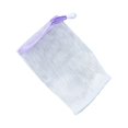 thumbnail image 2 of kurtrusly Gel Soap Bags Facial Bath Face Cleaning Tool Bubble Net Handmade Foaming Drawstring Bag Delicate Supplies Purple 1Set, 2 of 6