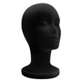 thumbnail image 1 of Tête de Perruque Haute Femme Mannequin en Mousse Support de Perruque et Support pour Coiffer, Maquiller et Exposer Chapeaux et Postiches, 1 of 6