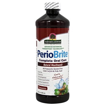 Nature's Answer - PerioBrite Rince-Bouche Naturel à la Cannelle - 16 fl oz