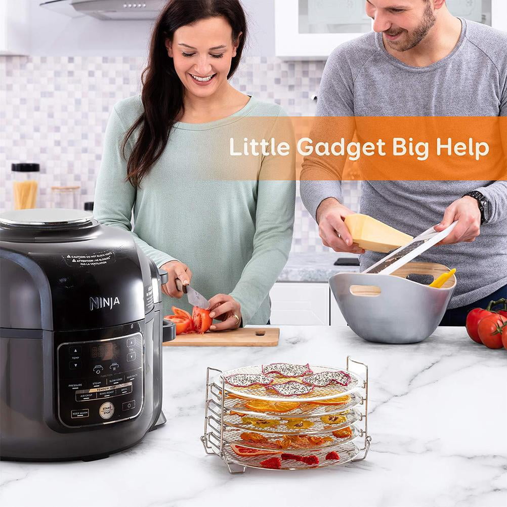 Stackable Dehydrator Racks,5 Tier Air Fryer Air Fryer Accessories Air Fryer Rack Crafted with Care