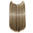 thumbnail image 2 of Invisible Wire in Hair Extensions Miracle Secret Fish Line Silky Straight Synthetic Hairpieces, 2 of 5