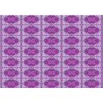 thumbnail image 1 of Ahgly Company Machine Washable Indoor Rectangle Transitional Dark Magenta Purple Area Rugs, 2' x 3', 1 of 7