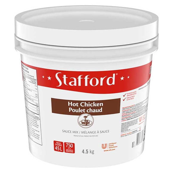 Stafford Red Label Hot Chicken Sauce Mix, 4.5 kg