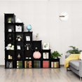 thumbnail image 4 of Costway DIY 20 Cube Portable Closet Storage Organizer Clothes Wardrobe Cabinet W/Doors, 4 of 10