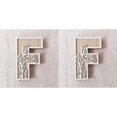 thumbnail image 1 of 5 Inch Wooden Letters for Wall Decoration – for 's Room Craft Projects Name Signs Weddings and Home ,2 Pack, 1 of 6
