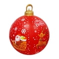 thumbnail image 1 of 60CM Outdoor Christmas Inflatable Decorated Ball Giant Christmas Inflatable Ball Christmas Tree Decorations With Lamp, 1 of 6