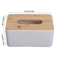 thumbnail image 4 of Oleegame 1PC Spoon And Lid Rest imple Tissue Living Room S Storage Cover Bamboo Desktop Box Paper Boxes Pumping Kitchen，Dining & Bar, 4 of 7