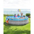 thumbnail image 4 of Intex Clearview Prism Frame™ 16 FT x 48 in Above Ground Premium Pool Set, 4 of 9