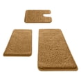 thumbnail image 2 of Dvkptbk area rug set Colors 3-Piece Memorys Foam Bathroom Rug Set Soft Non Slide Bath Mat Absorbent Bath Rug Perfects for Bathroom Laundry Room Mat Bathroom Mat Bathroom Accessories, 2 of 8