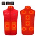 thumbnail image 1 of RXIRUCGD Plus Size Heated Coat For Men And Women 9 Heating Heated Jacket Winter Heating Coat( Red, Size:5XL ), 1 of 5